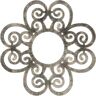 Ekena Millwork 3/4 in. x 26 in. x 26 in. Cohen Architectural Grade PVC Peirced Ceiling Medallion Moulding