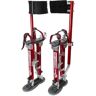 MetalTech BuildMan Grade 24-in. to 40-in. Drywall Stilts, Aluminum Stilts for Adults, Drywall Tools for Home Improvement