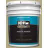 BEHR PREMIUM PLUS 5 gal. #PPU9-08 Tarragon Tease Satin Enamel Exterior Paint & Primer