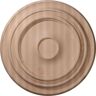 Ekena Millwork 16 in. Unfinished Cherry Carved Traditional Ceiling Medallion