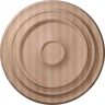 Ekena Millwork 20 in. Unfinished Maple Carved Traditional Ceiling Medallion