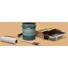 BEHR 1 gal. #HDC-CL-18 Cellini Gold Extra Durable Semi-Gloss Enamel Int. Paint & 5-Piece Wooster Set All-in-One Project Kit