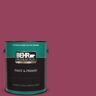 BEHR PREMIUM PLUS 1 gal. #110B-7 Raspberry Pudding Semi-Gloss Enamel Exterior Paint & Primer
