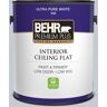 BEHR PREMIUM PLUS 1 gal. #MQ5-18 Paparazzi Flash Ceiling Flat Interior Paint