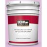 BEHR PREMIUM PLUS 5 gal. #P110-2 Girl Talk Hi-Gloss Enamel Interior/Exterior Paint