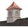 Good Directions Smithsonian Newington 26 in. x 43 in. Vinyl Cupola with Copper Roof