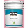 BEHR PREMIUM PLUS 5 gal. #P140-3 Love at First Sight Satin Enamel Low Odor Interior Paint & Primer