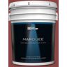 BEHR MARQUEE 5 gal. #PPU1-10 Forbidden Red Satin Enamel Exterior Paint & Primer