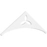 Ekena Millwork Pitch Naple 1 in. x 60 in. x 22.5 in. (8/12) Architectural Grade PVC Gable Pediment Moulding