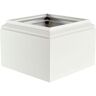 AFCO 9 in. Aluminum Natchez Capital and Base with Feature for Endura-Aluminum Natchez Style Columns