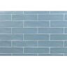 Ivy Hill Tile Strait Blue 3 in. x 12 in. 8 mm Matte Ceramic Subway Wall Tile (22-piece 5.38 sq. ft. / Box)