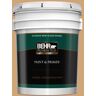 BEHR PREMIUM PLUS 5 gal. #PMD-79 Sesame Semi-Gloss Enamel Exterior Paint & Primer