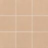 Bedrosians Sahara Square 4 in. x 4 in. Matte Rose Porcelain Mosaic Tile (4.84 sq. ft./Case)