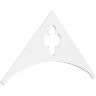 Ekena Millwork Pitch Turner 1 in. x 60 in. x 32.5 in. (12/12) Architectural Grade PVC Gable Pediment Moulding