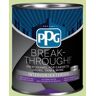 Break-Through! 1 qt. PPG1222-4 Lettuce Alone Satin Door, Trim & Cabinet Paint