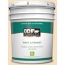 BEHR PREMIUM PLUS 5 gal. #PPL-41 Tea Cookie Semi-Gloss Enamel Low Odor Interior Paint & Primer