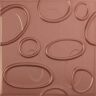 Ekena Millwork 19 5/8 in. x 19 5/8 in. Felix EnduraWall Decorative 3D Wall Panel, Champagne Pink (Covers 2.67 Sq. Ft.)