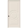 JELD-WEN 36 in. x 80 in. Right-Hand Primed C3340 3-Panel Premium Composite Single Prehung Interior Door