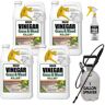 Harris 512 oz. 20 Percent Vinegar Weed Killer (4-Pack) and One 32 oz. Pro Sprayer and 1 Gal. Tank Sprayer