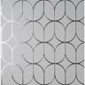 Fine Decor Raye Silver Rosco Trellis Paper Non-Pasted Matte Wallpaper