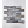 Art3d Wood Look Dark Grey Tones 13.5 in. x 11.4 in. PVC Peel and Stick Tile for Bathroom, Kitchen, Fireplace (10 sq. ft./box)