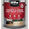 BEHR PREMIUM 1 gal. #PFC-62 Pacific Fog Self-Priming 1-Part Epoxy Satin Interior/Exterior Concrete and Garage Floor Paint