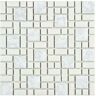 Merola Tile University White 11-3/4 in. x 11-3/4 in. Porcelain Mosaic Tile (9.8 sq. ft./Case)