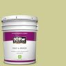 BEHR PREMIUM PLUS 5 gal. #400D-4 Corn Husk Green Eggshell Enamel Low Odor Interior Paint & Primer