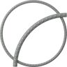 Ekena Millwork 54-1/4 in. Milton Running Leaf Ceiling Ring (1/4 of Complete Circle)