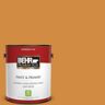 BEHR PREMIUM PLUS 1 gal. #PMD-105 Buried Treasure Flat Low Odor Interior Paint & Primer