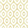 A-Street Prints Lucia Yellow Diamond Paper Strippable Roll Wallpaper (Covers 56.4 sq. ft.)