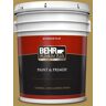 BEHR PREMIUM PLUS 5 gal. Home Decorators Collection #HDC-FL14-7 Asian Pear Flat Exterior Paint & Primer