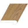 Montserrat Meraki Crowned Hazel 1 in. T x 4.5 in. W x 94.5 in. L Vinyl Flush Stair Nose Molding