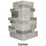 AIRSTONE Autumn Mountain Brown 2 - 4 in. x 4 - 10 in. Cement Standard Corner/Finished End Wall Tiles (7.25 sq. ft./case)