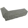 GenStone 14 in. x 3.5 in. x 2 in. Stacked Stone Northern Slate Faux Stone Siding Outside Corner Ledger