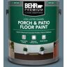 BEHR PREMIUM 1 gal. #MS-74 Logan Lake Low-Lustre Enamel Interior/Exterior Porch and Patio Floor Paint