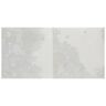 Merola Tile Kings Luxe Tradition Square Silver 7-7/8 in. x 15-3/4 in. Porcelain Wall Tile (10.56 sq. ft./Case)