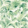 Chesapeake Manaus Green Palm Frond Matte Paper Pre-Pasted Wallpaper