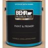 BEHR PREMIUM PLUS 1 gal. #N250-3 Pottery Wheel Satin Enamel Exterior Paint & Primer