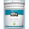 BEHR PREMIUM PLUS 5 gal. #550E-3 Viking Satin Enamel Low Odor Interior Paint & Primer