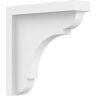 Ekena Millwork 2 in. x 8 in. x 8 in. Standard Bryant Architectural Grade PVC Unfinished Bracket