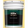 BEHR PREMIUM PLUS 5 gal. #370B-4 June Day Semi-Gloss Enamel Exterior Paint & Primer