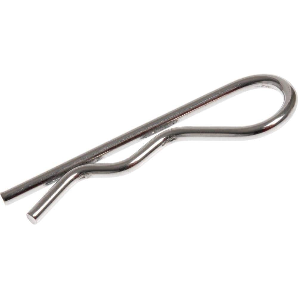 Hillman 0.148 in. x 2-15/16 in. Stainless Steel Hitch Pin Clip (10-Pack)