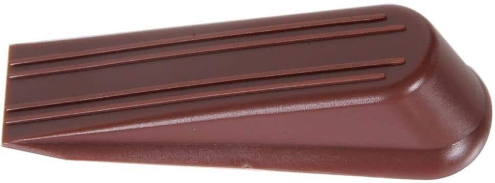 Hardware Essentials 6 in. Brown Door Stop Wedge (5-Pack)