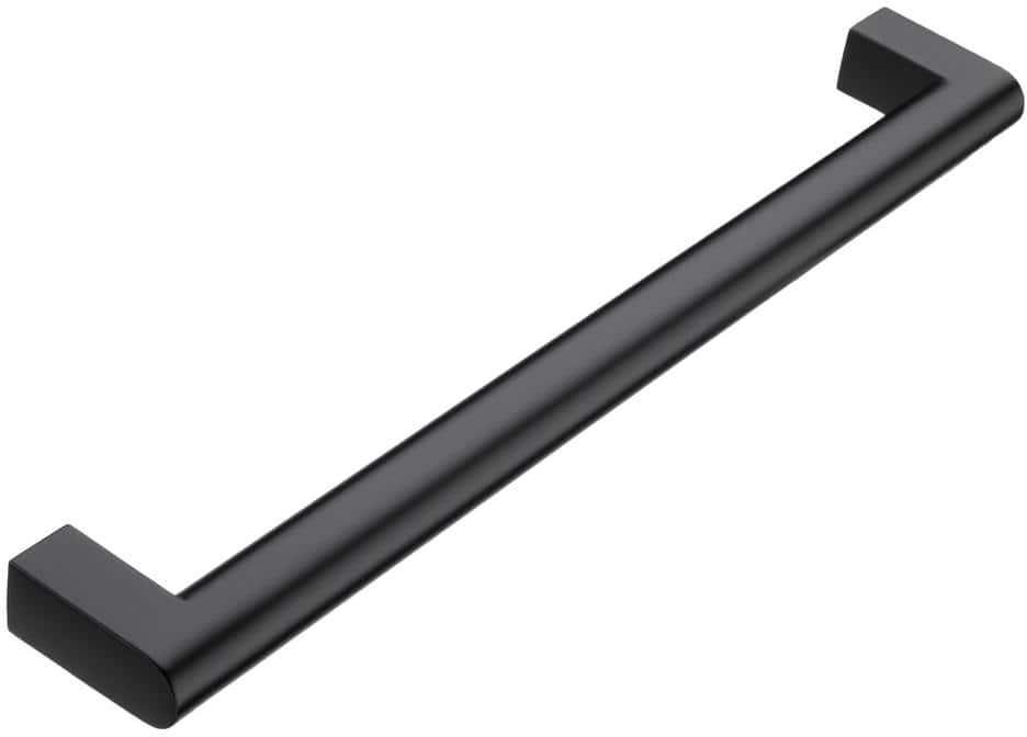 Sumner Street Home Hardware Vail 12 in. Center-to-Center Matte Black Appliance Drawer Pull