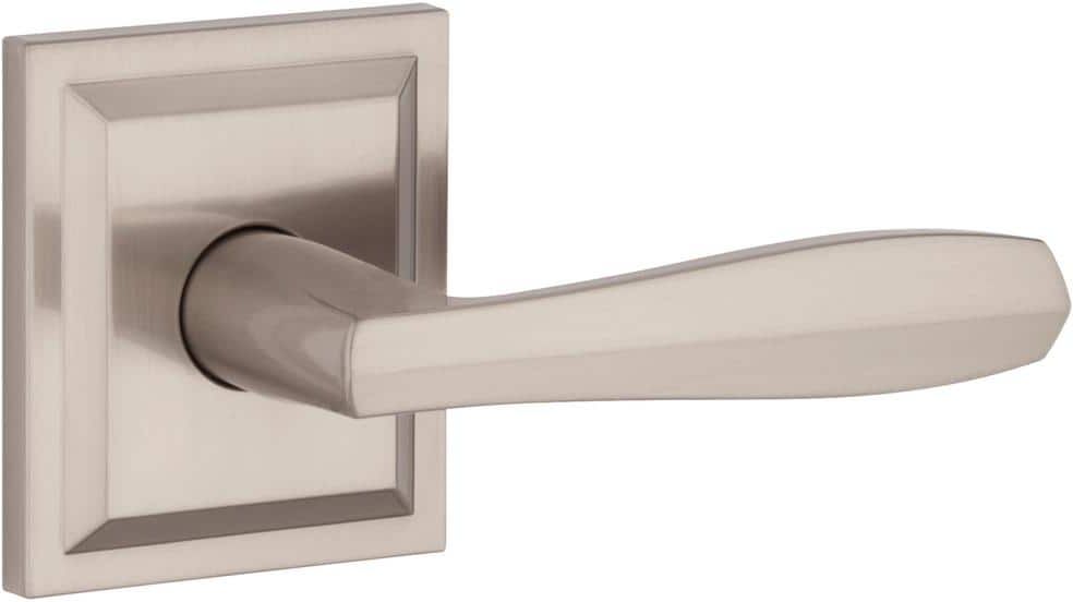 Baldwin Torrey Satin Nickel Low Profile Rose Hall/Closet Passage Door Handle