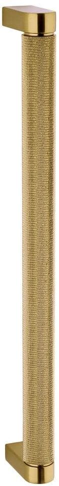 Sumner Street Home Hardware Kent Knurled 12 in. (305 mm) Satin Brass Appliance Pull