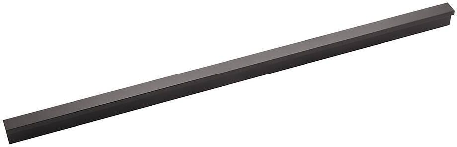 HICKORY HARDWARE Streamline 12 in. (305 mm) Flat Onyx Cabinet Pull (5-Pack)