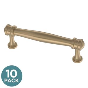 Liberty Charmaine 3-3/4 in. (96 mm) Champagne Bronze Cabinet Drawer Pull (10-Pack)