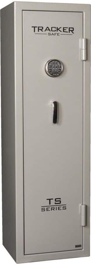 Tracker Safe 8-Gun Fire-Resistant Electronic Lock Gun Safe, Gray